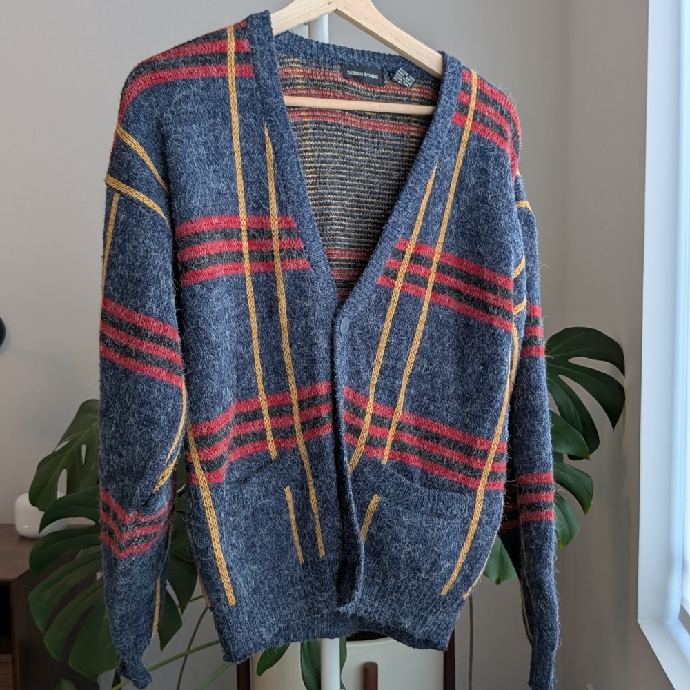 Design Studio Sweater Cardigan - L